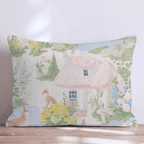Whimsical Cottage Throw Pillow - Hillcroft Home