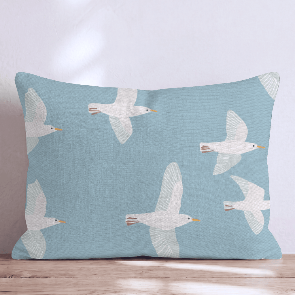 White Bird Scatter Throw Pillow - Hillcroft Home