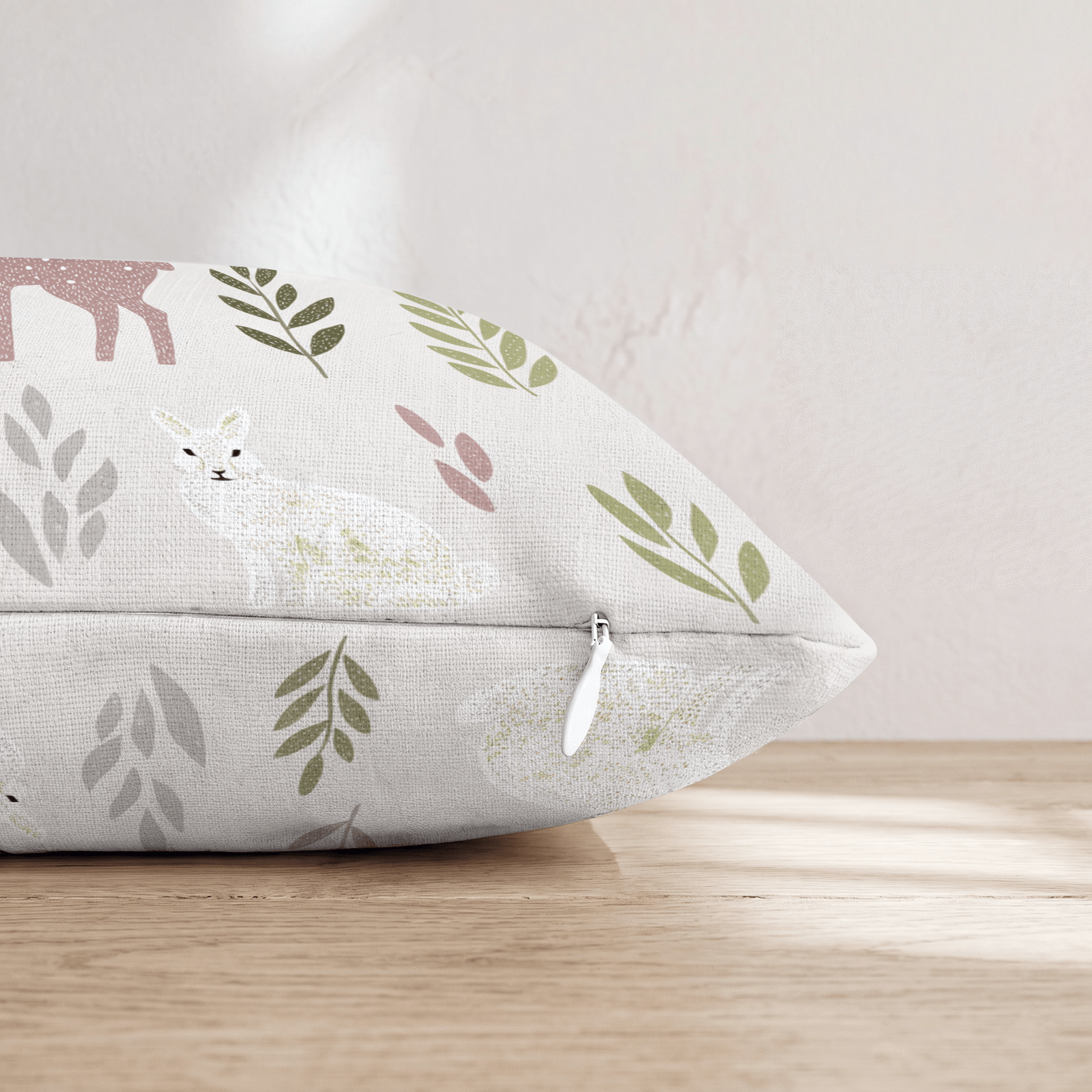 Wild Forest Friends Throw Pillow - Hillcroft Home