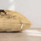 Wild Mustang Sepia Throw Pillow - Hillcroft Home