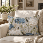 Wildflower Field Throw Pillow throw pillow - Hillcroft Home