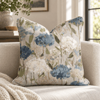 Wildflower Field Throw Pillow throw pillow - Hillcroft Home