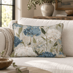Wildflower Field Throw Pillow throw pillow - Hillcroft Home