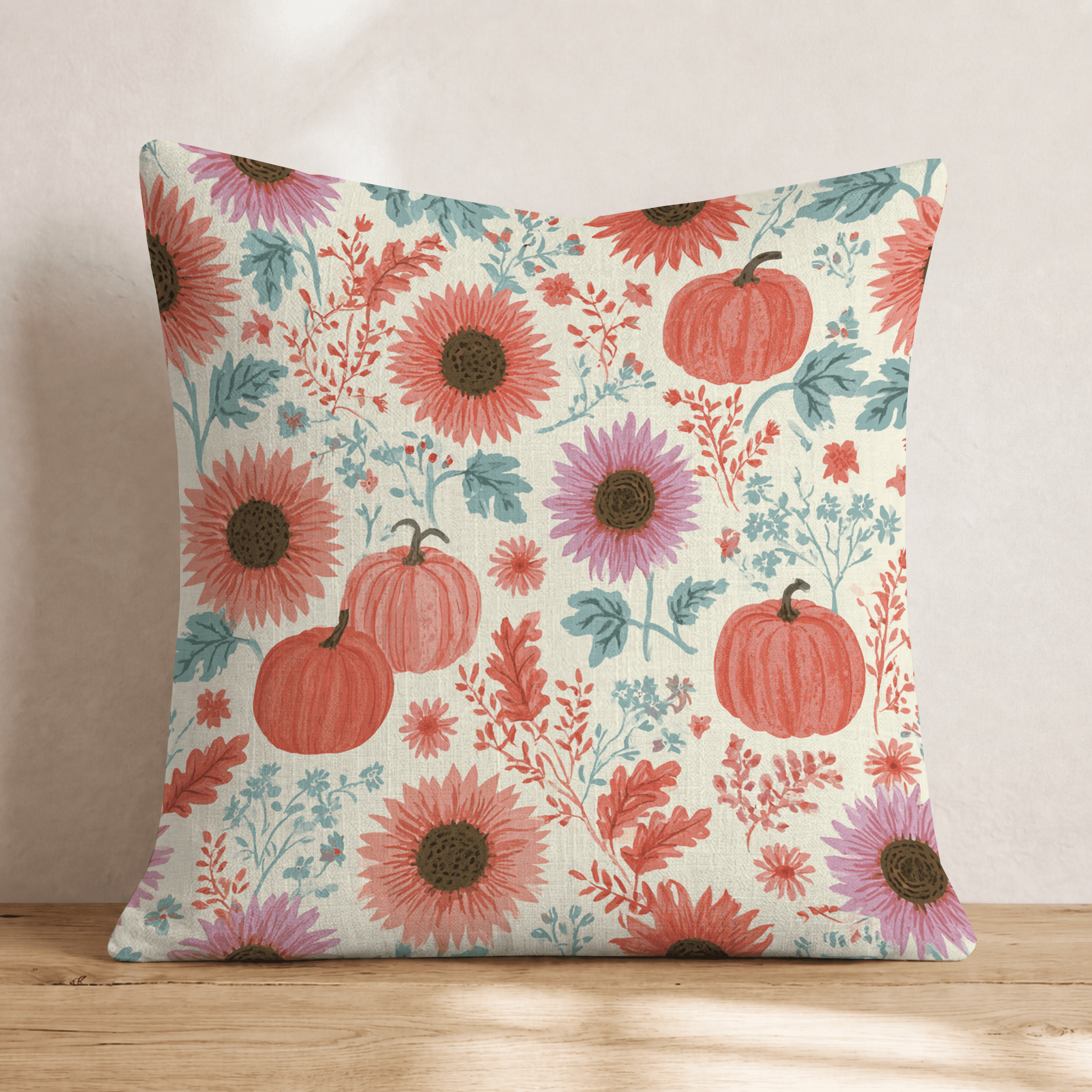 Wildflower Patch Throw Pillow - Hillcroft Home