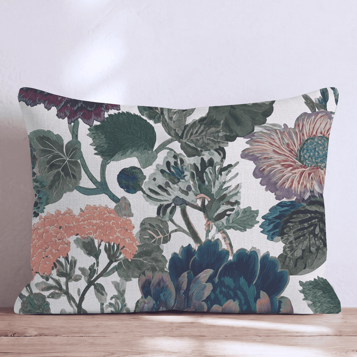 Wildwood Blooms Throw Pillow throw pillow - Hillcroft Home