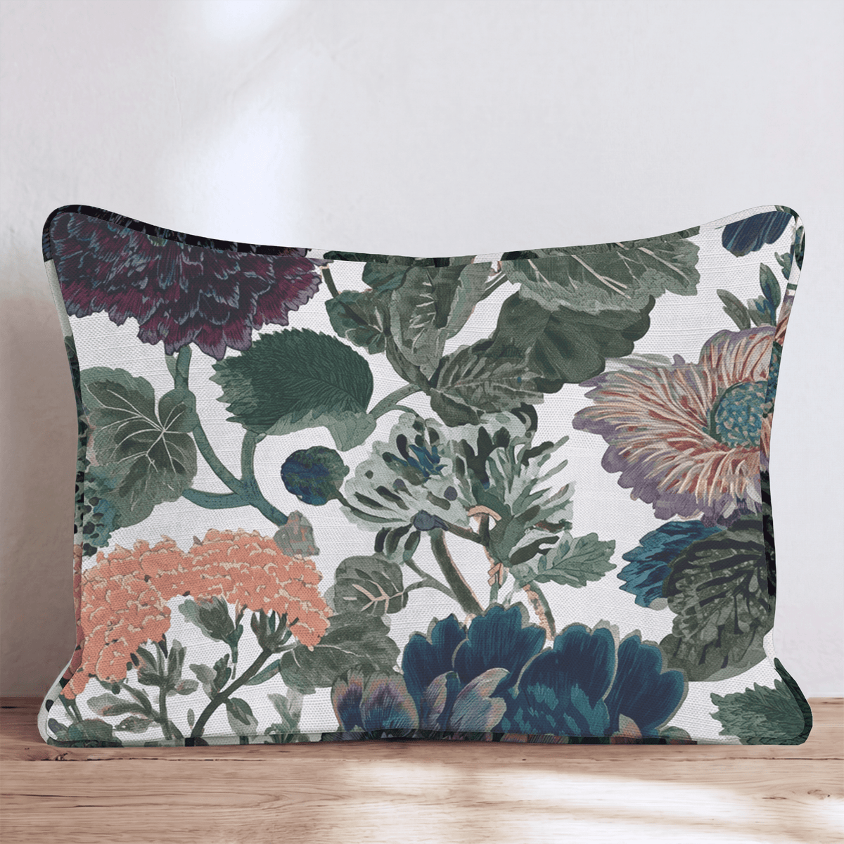 Wildwood Blooms Throw Pillow throw pillow - Hillcroft Home