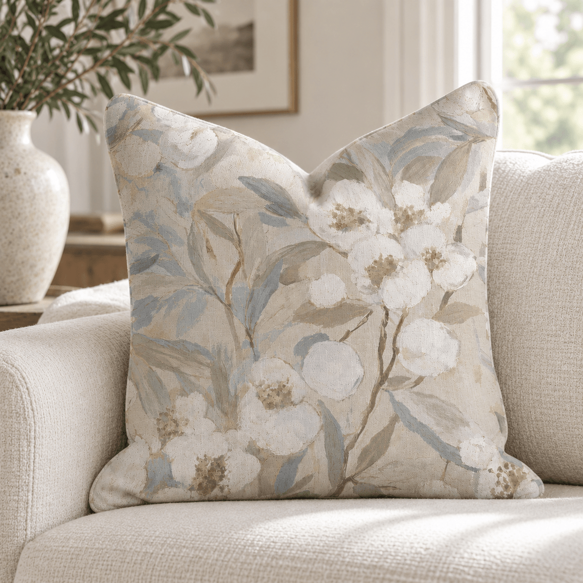 Wildwood Walk Clay Throw Pillow throw pillow - Hillcroft Home