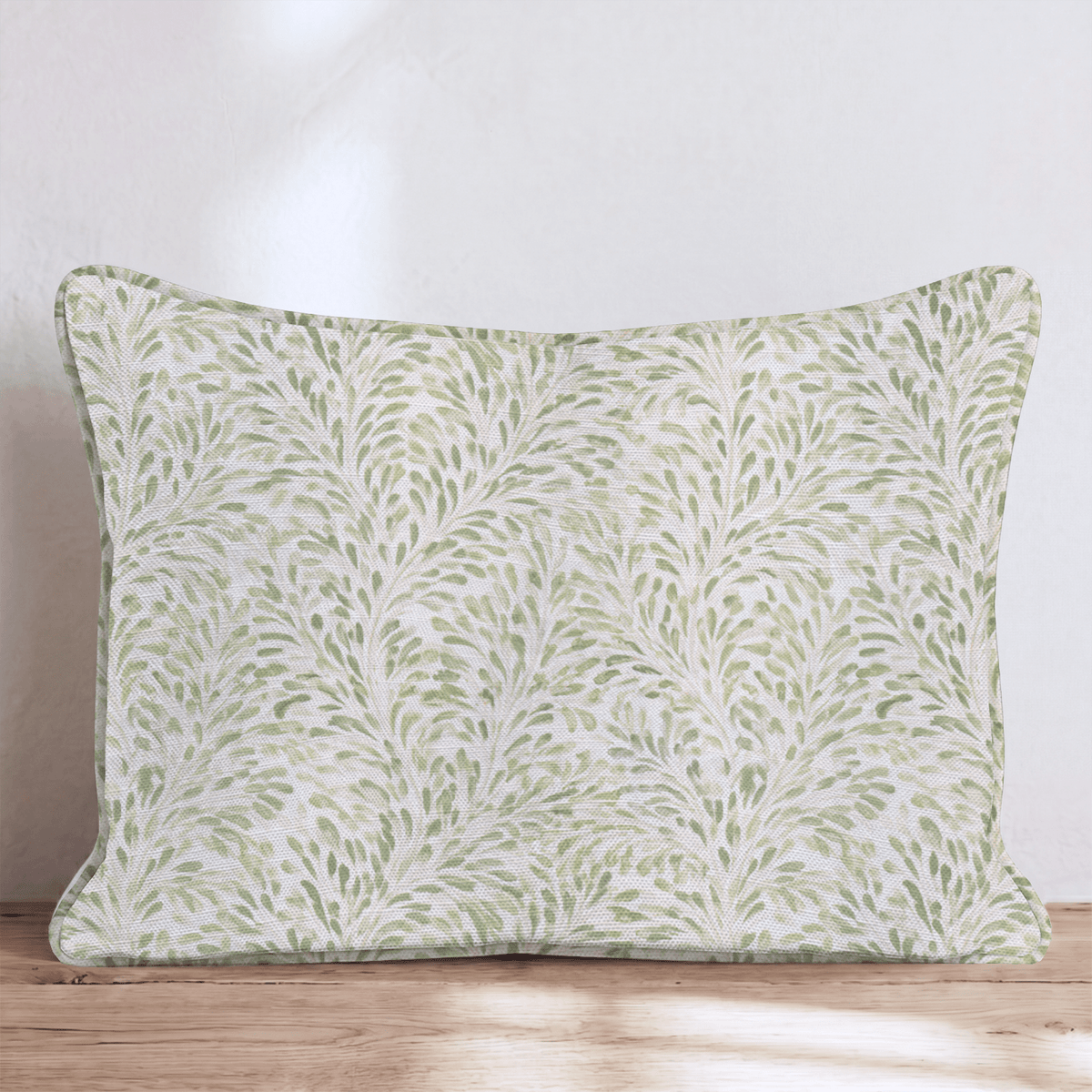 Willow Plume Throw Pillow throw pillow - Hillcroft Home