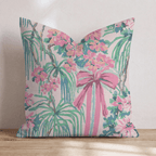 Willow Trellis Throw Pillow - Hillcroft Home