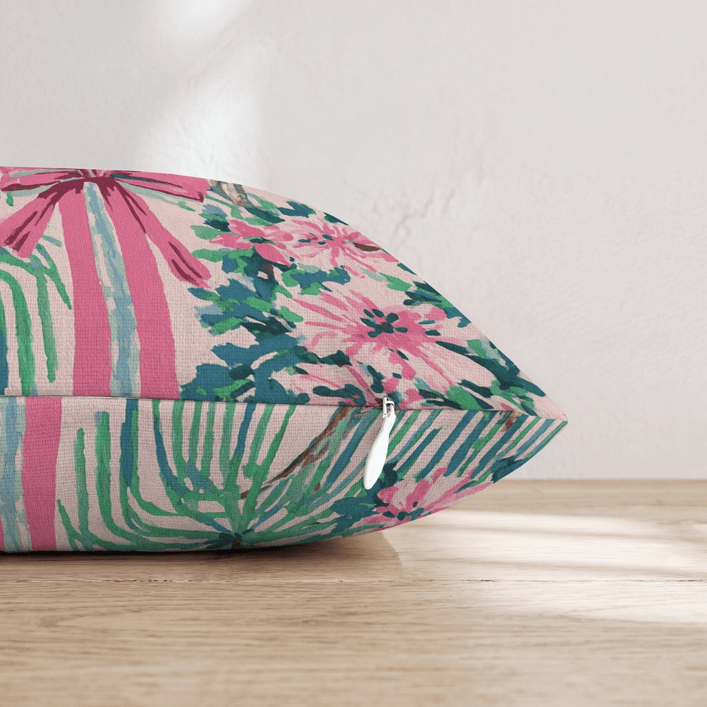 Willow Trellis Throw Pillow - Hillcroft Home