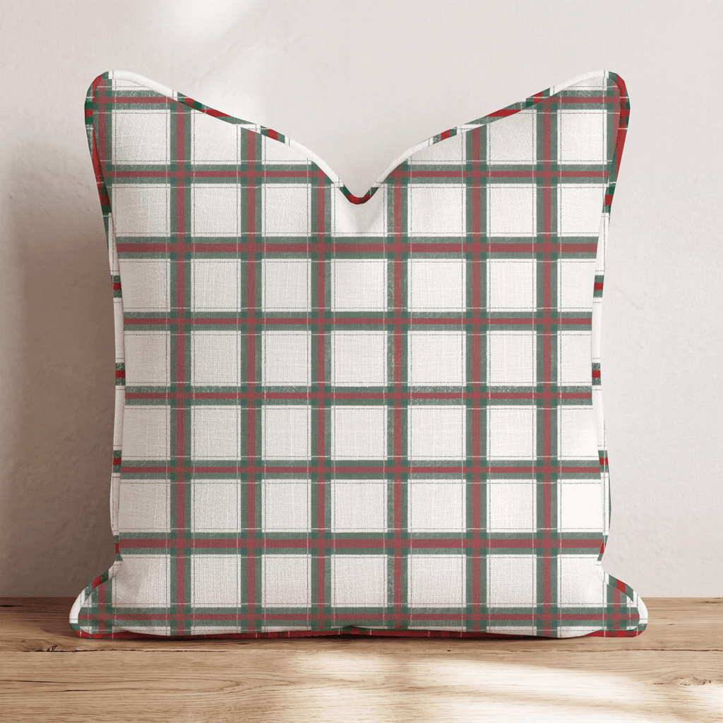 Windowpane Wassail Throw Pillow throw pillow - Hillcroft Home