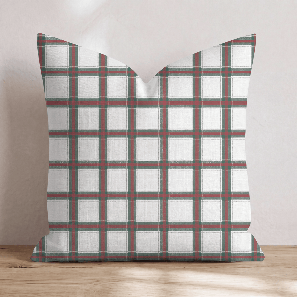 Windowpane Wassail Throw Pillow throw pillow - Hillcroft Home