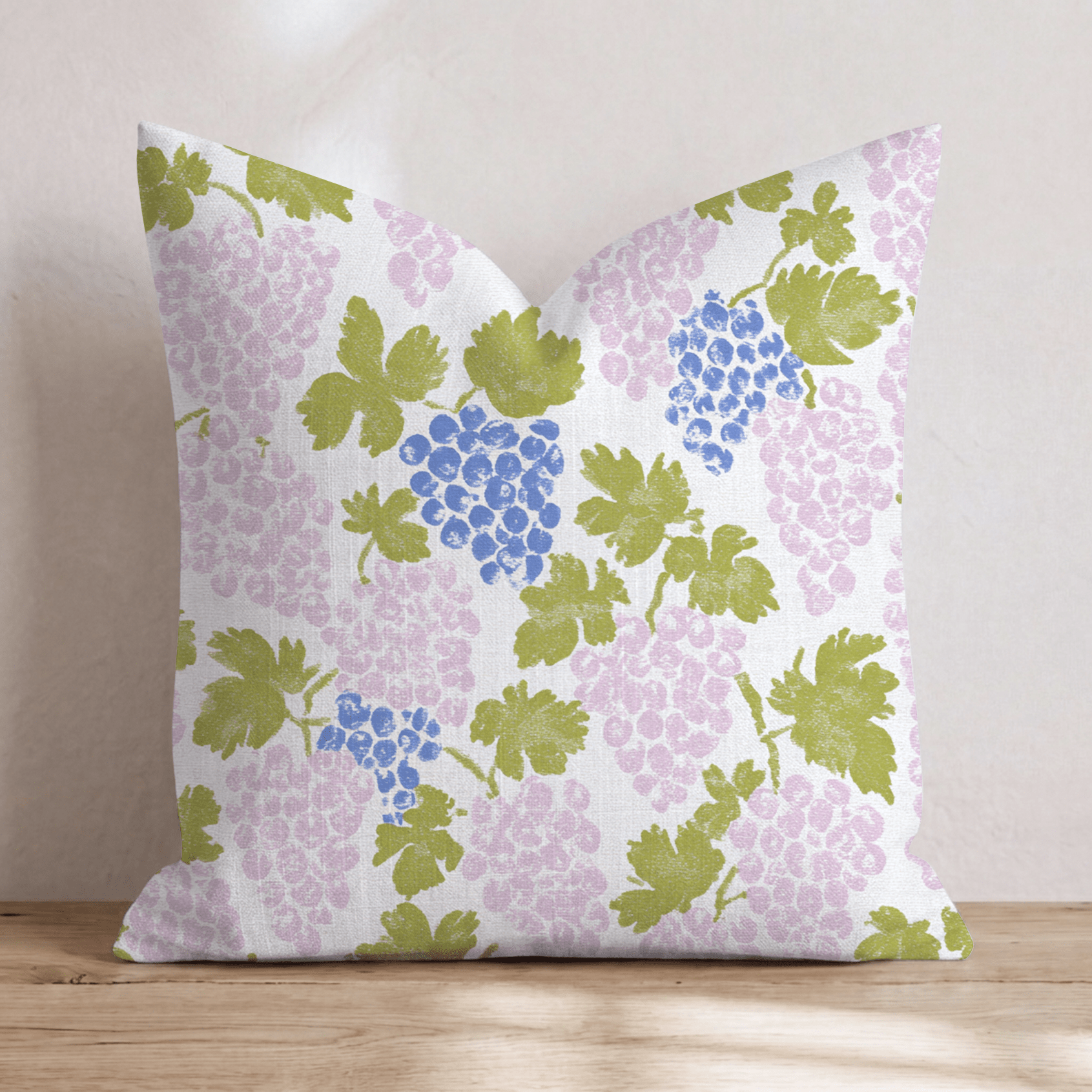 Wine Vines Throw Pillow - Hillcroft Home