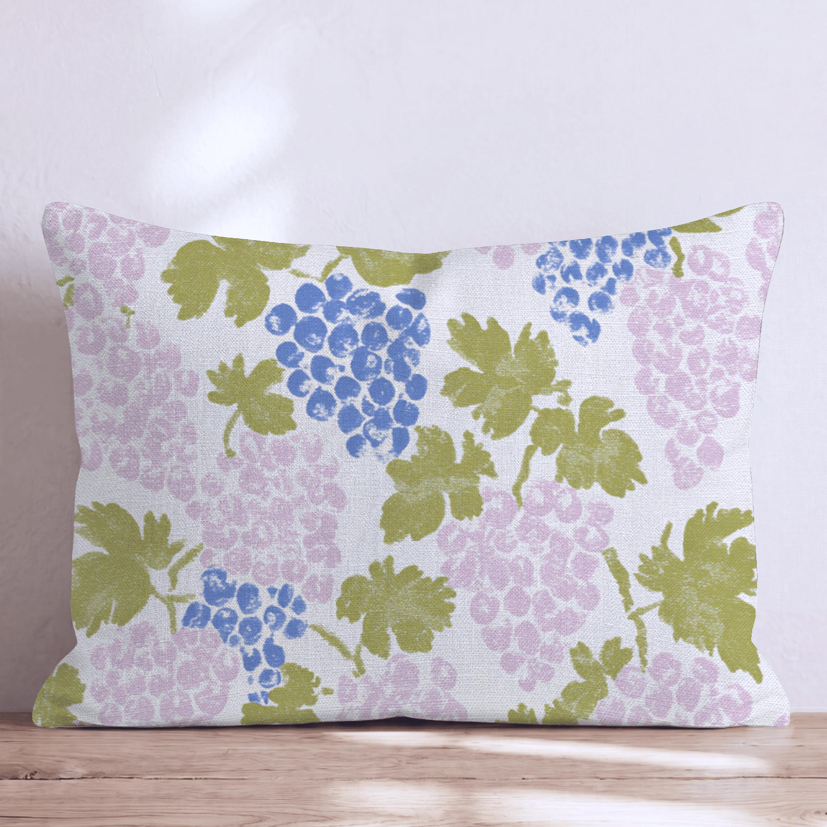 Wine Vines Throw Pillow - Hillcroft Home