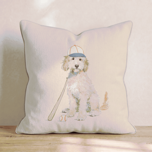 Winnie's Big Game Throw Pillow - Hillcroft Home
