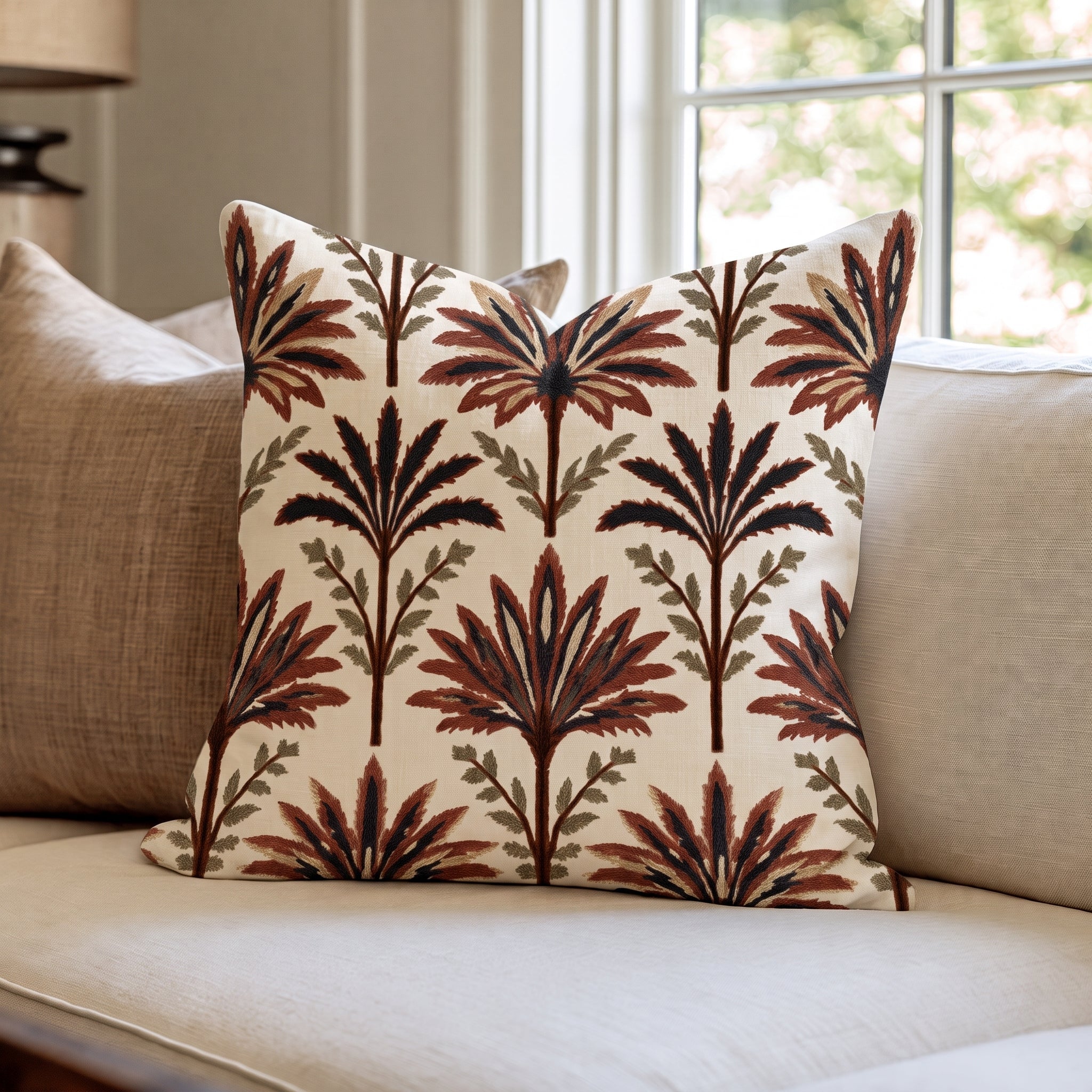 Winston Botanical Throw Pillow throw pillow - Hillcroft Home