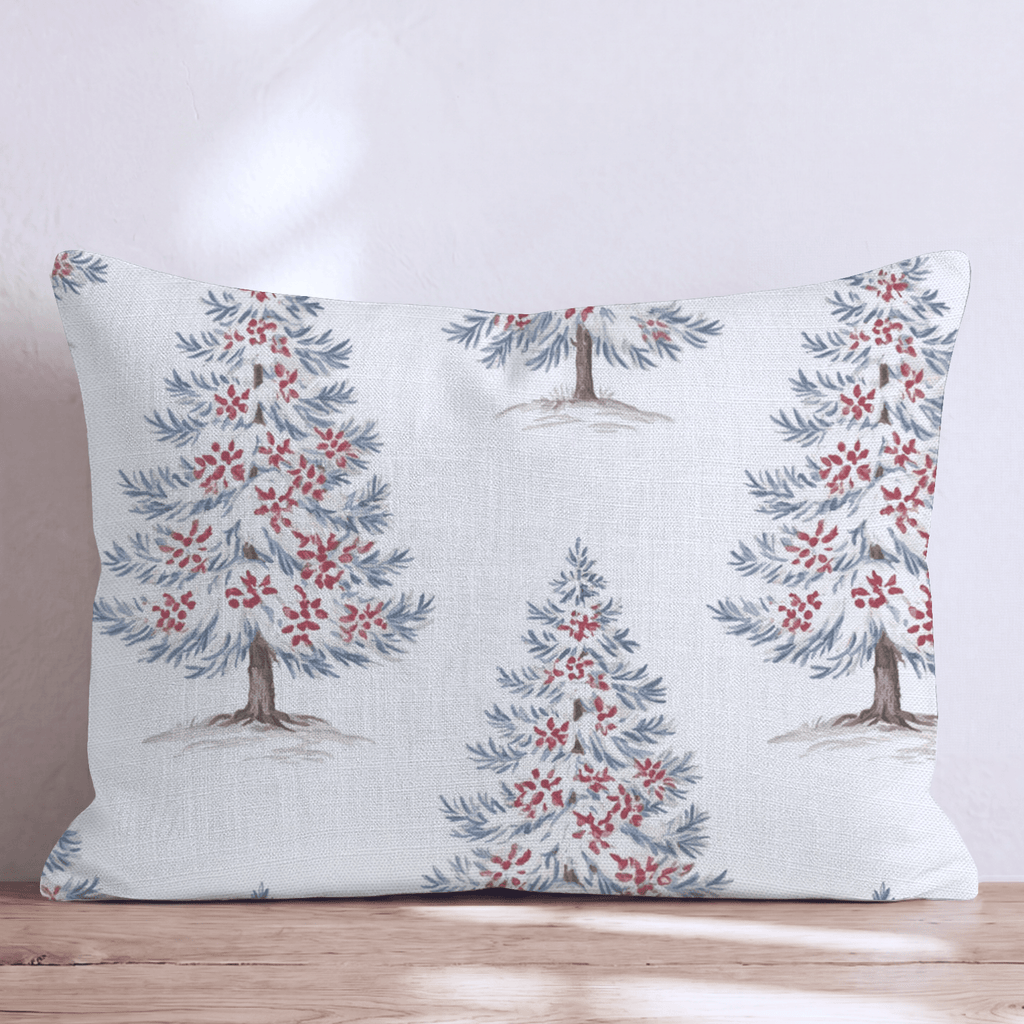 Winter Fir Throw Pillow throw pillow - Hillcroft Home