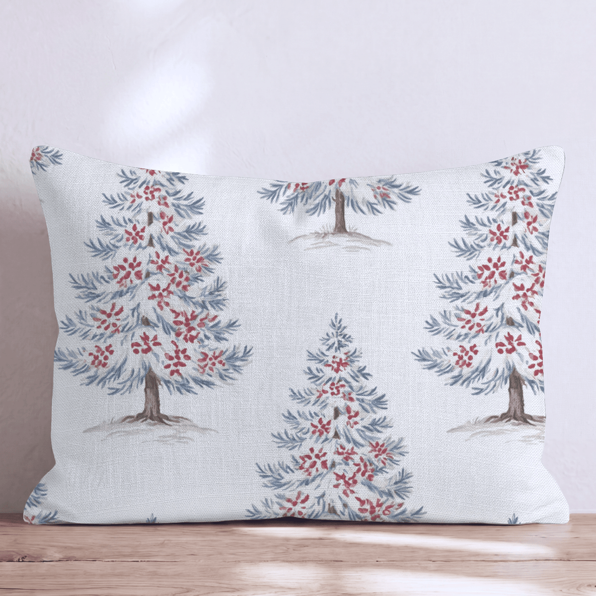 Winter Fir Throw Pillow throw pillow - Hillcroft Home