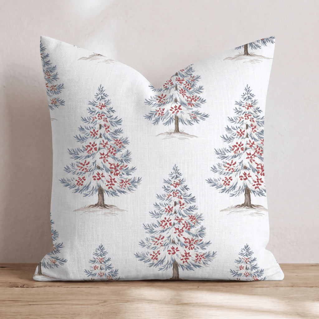 Winter Fir Throw Pillow throw pillow - Hillcroft Home