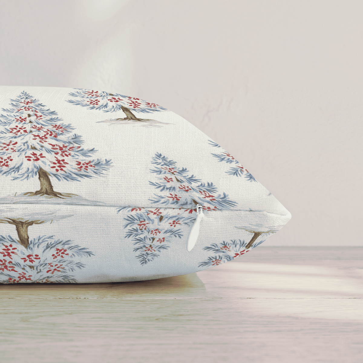 Winter Fir Throw Pillow throw pillow - Hillcroft Home