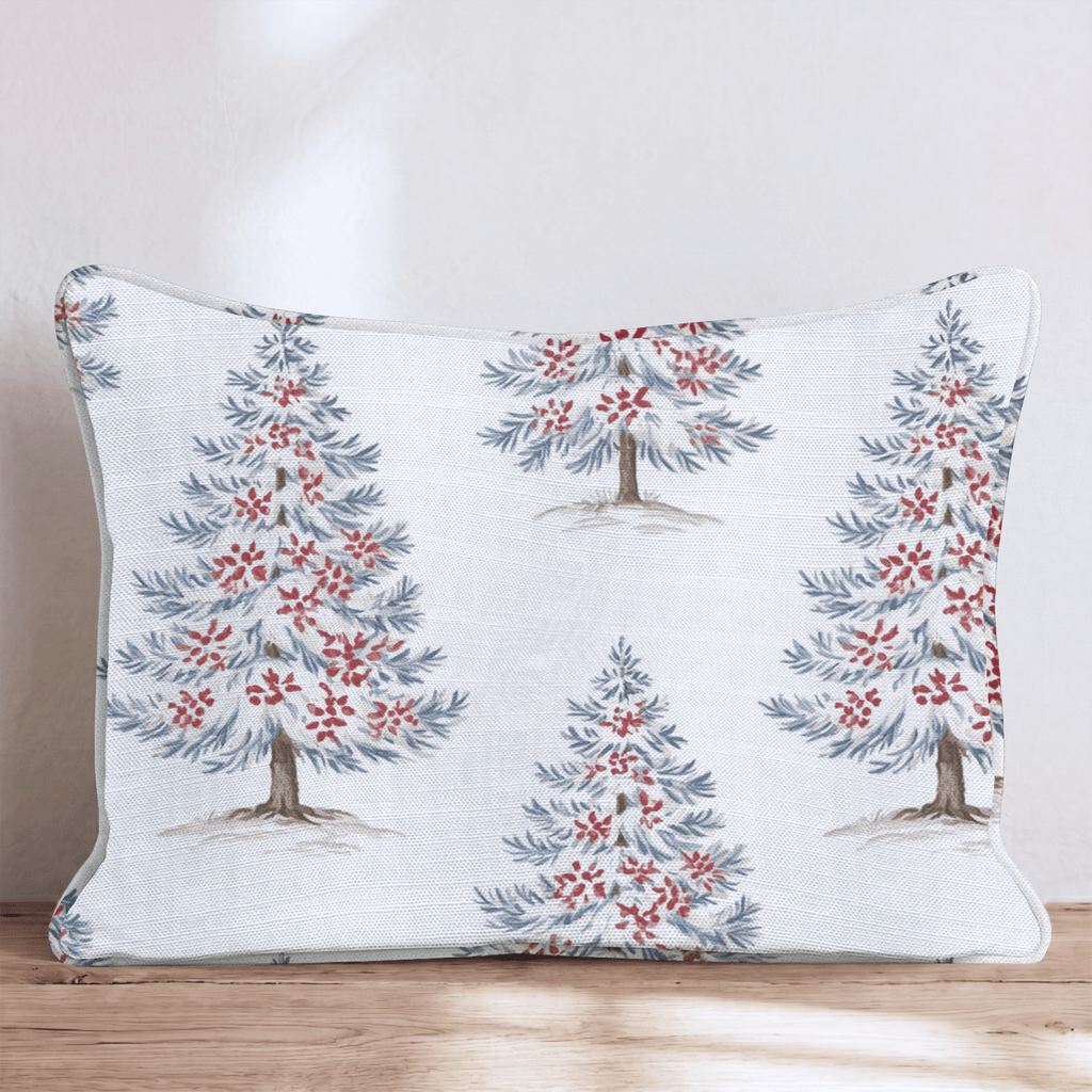 Winter Fir Throw Pillow throw pillow - Hillcroft Home