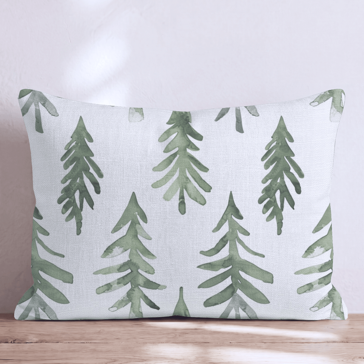 Winter Forest Era Throw Pillow throw pillow - Hillcroft Home