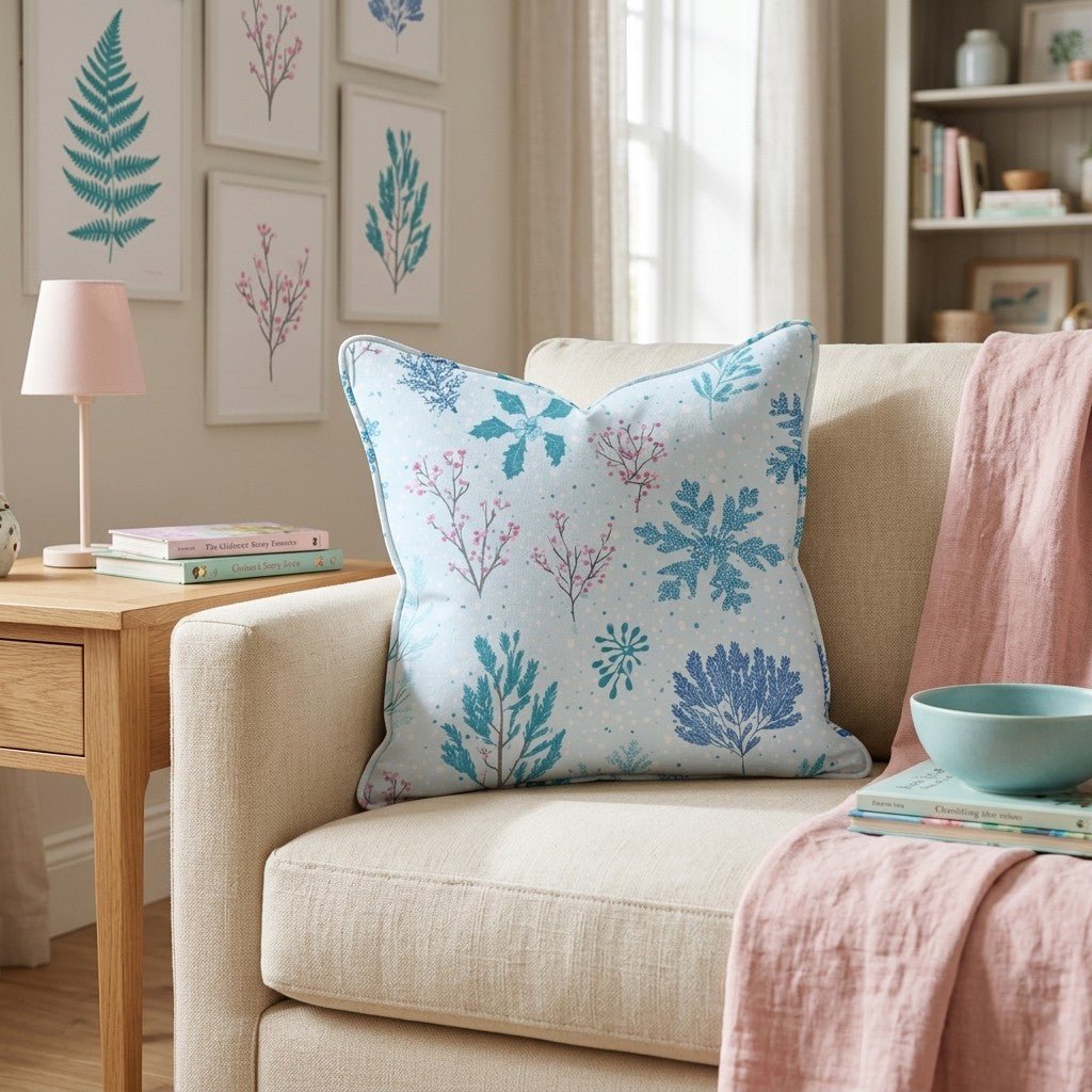 Winter Forest Throw Pillow - Hillcroft Home