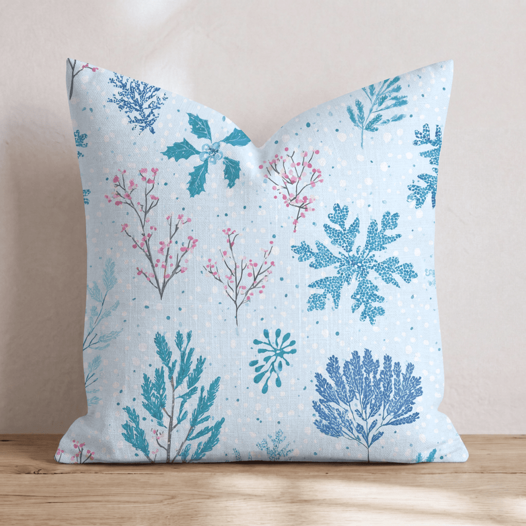 Winter Forest Throw Pillow - Hillcroft Home