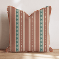 Winter Gala Gingerbread Throw Pillow throw pillow - Hillcroft Home