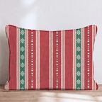 Winter Gala Holly Throw Pillow throw pillow - Hillcroft Home