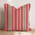 Winter Gala Holly Throw Pillow throw pillow - Hillcroft Home