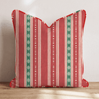 Winter Gala Holly Throw Pillow throw pillow - Hillcroft Home
