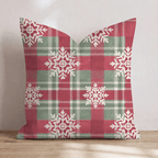 Winter Hearth Plaid Throw Pillow throw pillow - Hillcroft Home