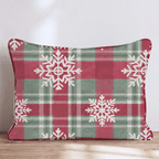 Winter Hearth Plaid Throw Pillow throw pillow - Hillcroft Home