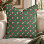 Winterberry Dots Throw Pillow throw pillow - Hillcroft Home
