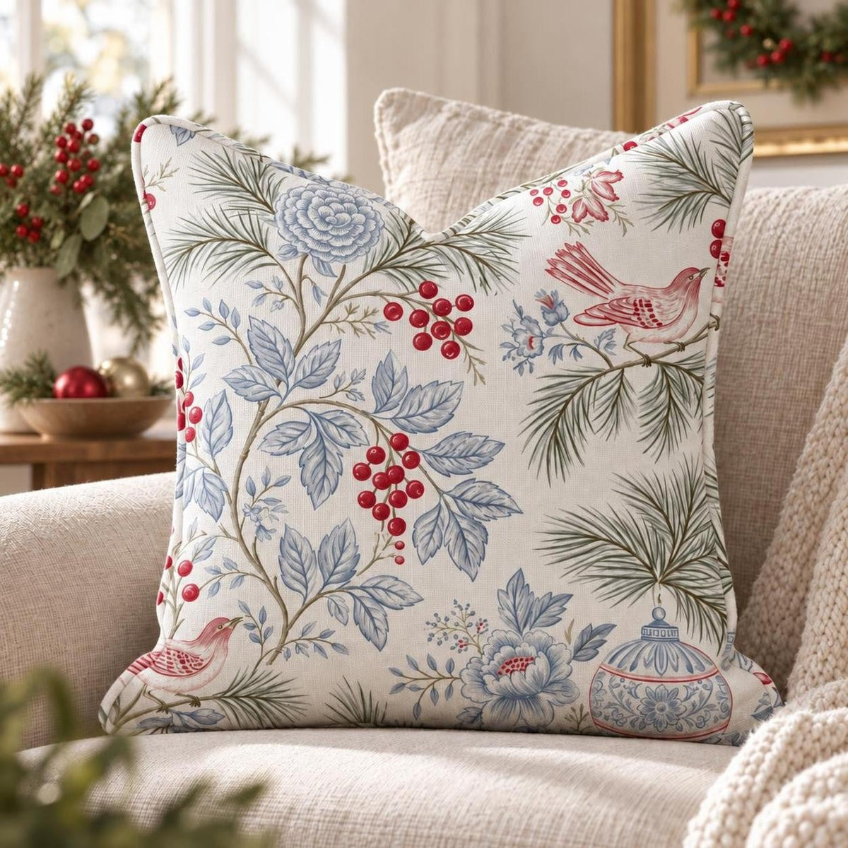 Winterbourne Throw Pillow throw pillow - Hillcroft Home