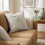 Wise Old Owl Throw Pillow - Hillcroft Home