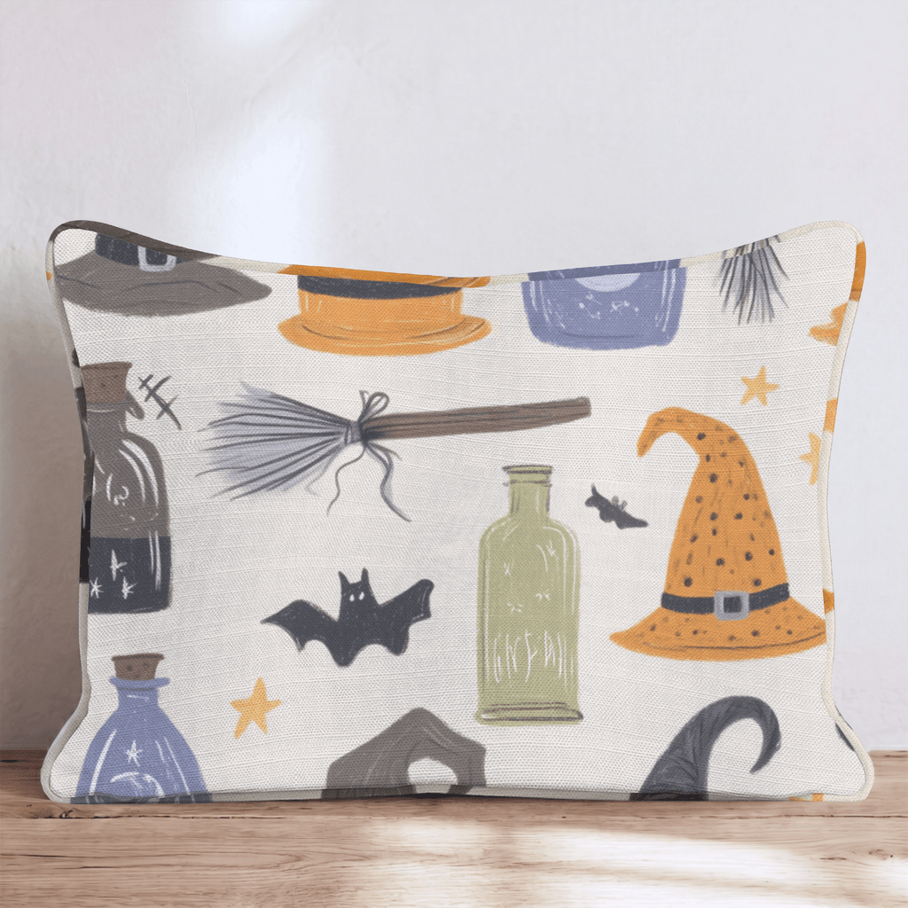 Witch Essentials Throw Pillow - Hillcroft Home