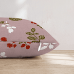 Woodblock Harvest Throw Pillow - Hillcroft Home