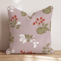 Woodblock Harvest Throw Pillow - Hillcroft Home