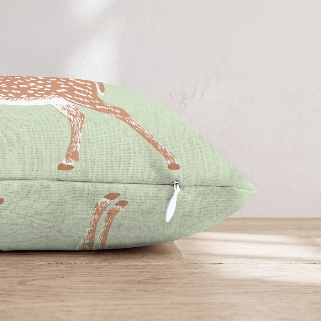 Woodland Antlers Throw Pillow - Hillcroft Home