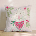 Woodland Bandana Doodle Throw Pillow - Hillcroft Home