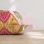 Woodland Bandana Golden Retriever Throw Pillow - Hillcroft Home