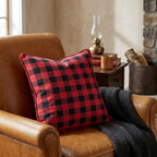 Woodland Buffalo Plaid Throw Pillow - Hillcroft Home