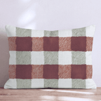 Woodland Checkered Throw Pillow - Hillcroft Home