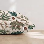 Woodland Ghost Patchwork Throw Pillow - Hillcroft Home