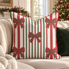 Wrapped in Ribbon Throw Pillow throw pillow - Hillcroft Home