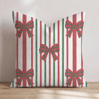 Wrapped in Ribbon Throw Pillow throw pillow - Hillcroft Home