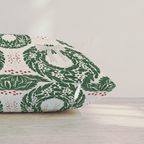 Wreath Manor Throw Pillow throw pillow - Hillcroft Home