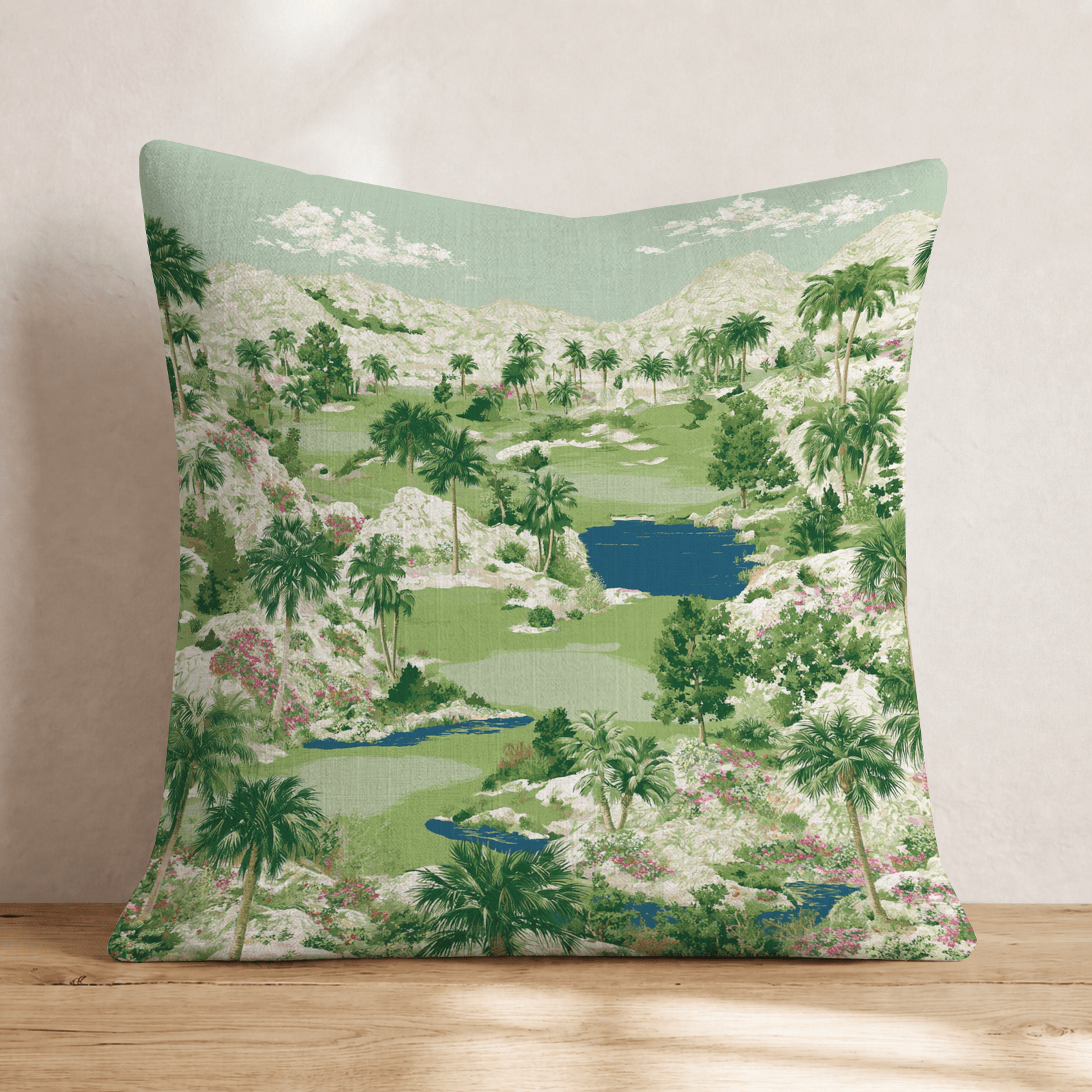 Wrenfield Links Throw Pillow - Hillcroft Home